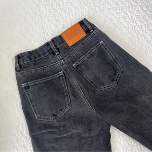 Princess Polly wide leg black jeans